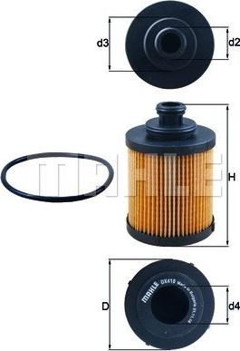 Magneti Marelli 154703654170 - Eļļas filtrs adetalas.lv