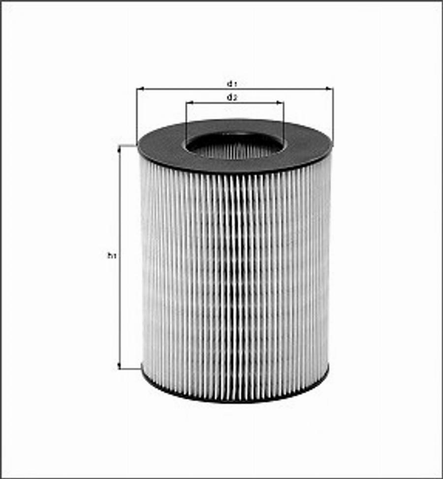 Magneti Marelli 154703791560 - Gaisa filtrs adetalas.lv