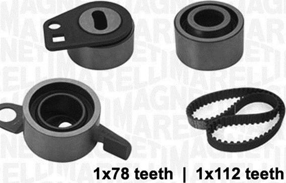 Magneti Marelli 341301290000 - Zobsiksnas komplekts adetalas.lv