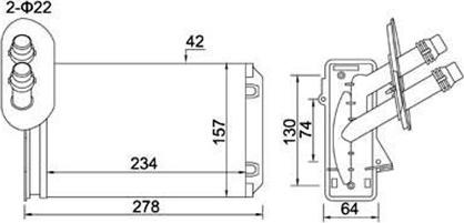 Magneti Marelli 359000300060 - Siltummainis, Salona apsilde adetalas.lv