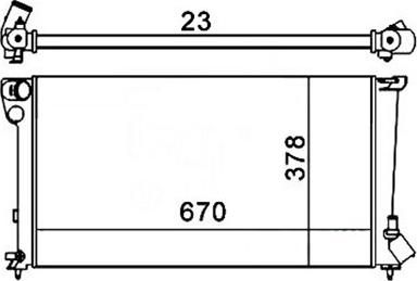 Magneti Marelli 359000300270 - Radiators, Motora dzesēšanas sistēma adetalas.lv