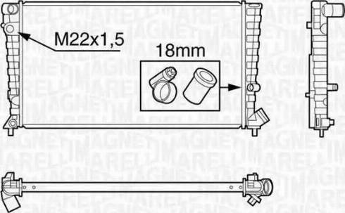 Ava Quality Cooling CN 2137 - Radiators, Motora dzesēšanas sistēma adetalas.lv