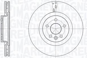Magneti Marelli 361302040803 - Bremžu diski adetalas.lv