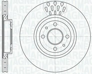 DJ Parts BD1655 - Bremžu diski adetalas.lv