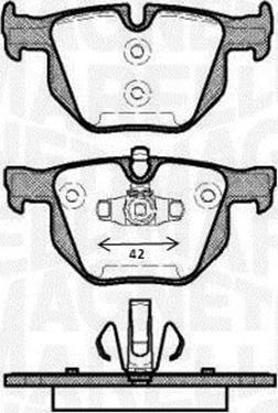 Magneti Marelli 363916060486 - Bremžu uzliku kompl., Disku bremzes adetalas.lv