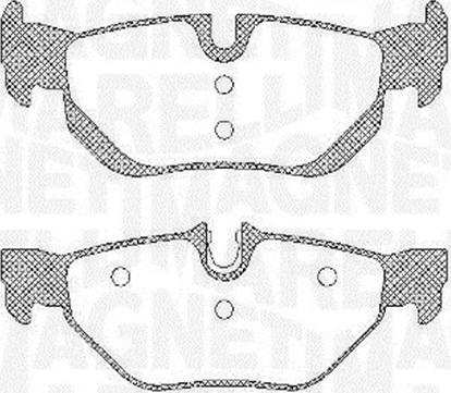 Magneti Marelli 363916060624 - Bremžu uzliku kompl., Disku bremzes adetalas.lv