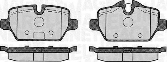 Magneti Marelli 363916060148 - Bremžu uzliku kompl., Disku bremzes adetalas.lv