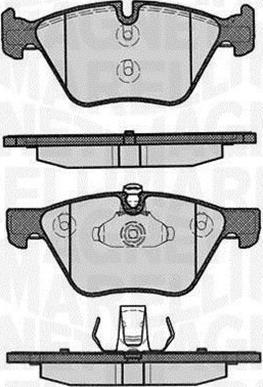 Magneti Marelli 363916060156 - Bremžu uzliku kompl., Disku bremzes adetalas.lv