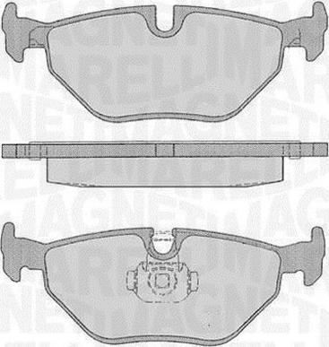 Magneti Marelli 363916060157 - Bremžu uzliku kompl., Disku bremzes adetalas.lv