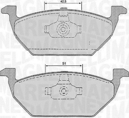 Magneti Marelli 363916060134 - Bremžu uzliku kompl., Disku bremzes adetalas.lv