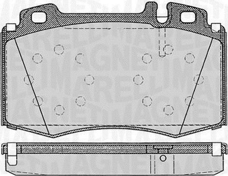 Magneti Marelli 363916060320 - Bremžu uzliku kompl., Disku bremzes adetalas.lv