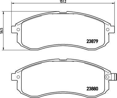 Magneti Marelli 363700454033 - Bremžu uzliku kompl., Disku bremzes adetalas.lv