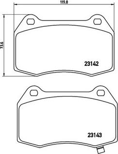 Magneti Marelli 363700456047 - Bremžu uzliku kompl., Disku bremzes adetalas.lv