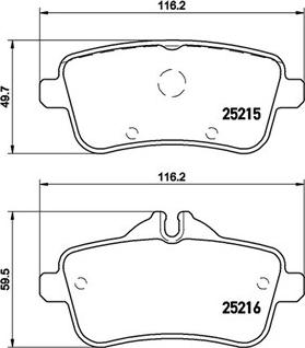 Magneti Marelli 363700450100 - Bremžu uzliku kompl., Disku bremzes adetalas.lv