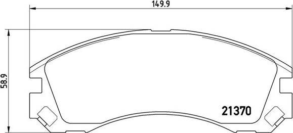 Magneti Marelli 363700461089 - Bremžu uzliku kompl., Disku bremzes adetalas.lv