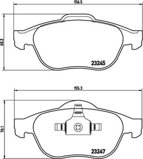 Magneti Marelli 363700468030 - Bremžu uzliku kompl., Disku bremzes adetalas.lv