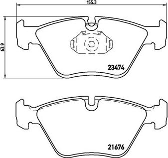 Magneti Marelli 363700406042 - Bremžu uzliku kompl., Disku bremzes adetalas.lv