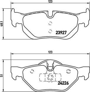 Magneti Marelli 363700406038 - Bremžu uzliku kompl., Disku bremzes adetalas.lv