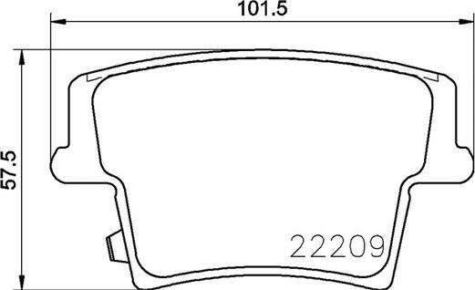 Magneti Marelli 363700411040 - Bremžu uzliku kompl., Disku bremzes adetalas.lv