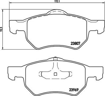 Magneti Marelli 363700411013 - Bremžu uzliku kompl., Disku bremzes adetalas.lv