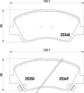 Magneti Marelli 363700418025 - Bremžu uzliku kompl., Disku bremzes adetalas.lv