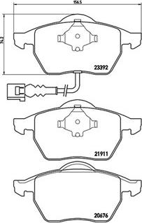 Magneti Marelli 363700485045 - Bremžu uzliku kompl., Disku bremzes adetalas.lv