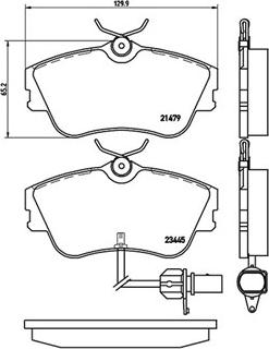 Magneti Marelli 363700485050 - Bremžu uzliku kompl., Disku bremzes adetalas.lv