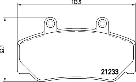 Magneti Marelli 363700486006 - Bremžu uzliku kompl., Disku bremzes adetalas.lv