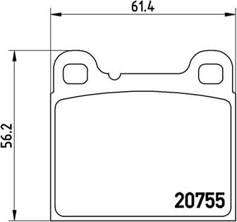 Magneti Marelli 363700486002 - Bremžu uzliku kompl., Disku bremzes adetalas.lv