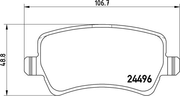 Magneti Marelli 363700486021 - Bremžu uzliku kompl., Disku bremzes adetalas.lv