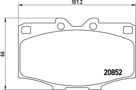 Magneti Marelli 363700483006 - Bremžu uzliku kompl., Disku bremzes adetalas.lv