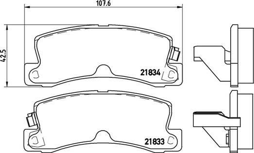 Magneti Marelli 363700483015 - Bremžu uzliku kompl., Disku bremzes adetalas.lv