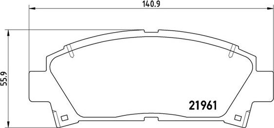 Magneti Marelli 363700483028 - Bremžu uzliku kompl., Disku bremzes adetalas.lv