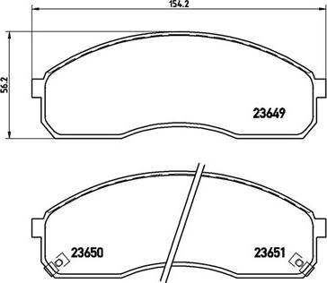 Magneti Marelli 363700430012 - Bremžu uzliku kompl., Disku bremzes adetalas.lv