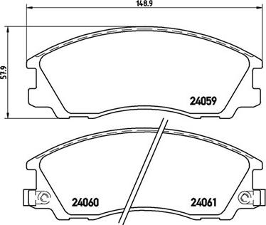 Magneti Marelli 363700430017 - Bremžu uzliku kompl., Disku bremzes adetalas.lv