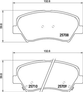 Magneti Marelli 363700430073 - Bremžu uzliku kompl., Disku bremzes adetalas.lv