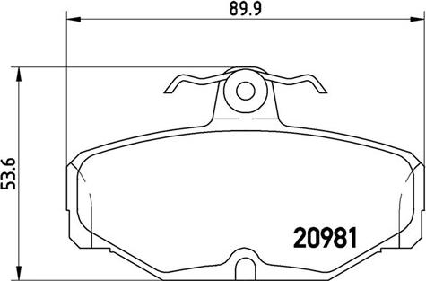 Magneti Marelli 363700424018 - Bremžu uzliku kompl., Disku bremzes adetalas.lv