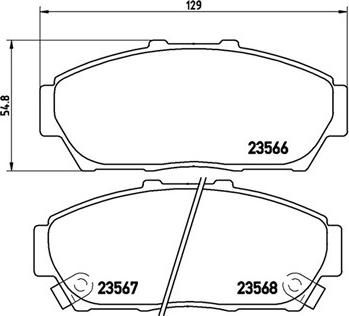 Magneti Marelli 363700428048 - Bremžu uzliku kompl., Disku bremzes adetalas.lv