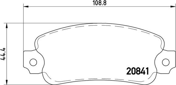 Magneti Marelli 363700423014 - Bremžu uzliku kompl., Disku bremzes adetalas.lv