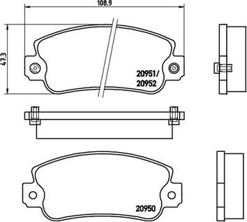 Magneti Marelli 363700423013 - Bremžu uzliku kompl., Disku bremzes adetalas.lv