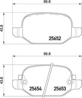 Magneti Marelli 363700423150 - Bremžu uzliku kompl., Disku bremzes adetalas.lv