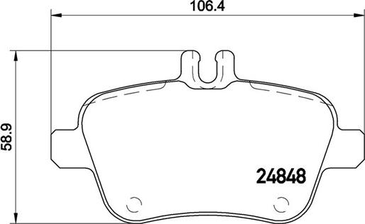 Magneti Marelli 363700550091 - Bremžu uzliku kompl., Disku bremzes adetalas.lv