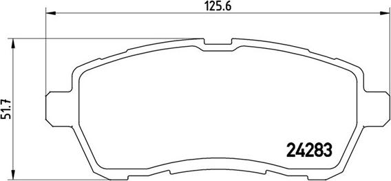 Magneti Marelli 363700524072 - Bremžu uzliku kompl., Disku bremzes adetalas.lv