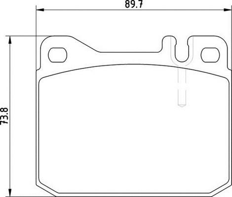 Magneti Marelli 363700204141 - Bremžu uzliku kompl., Disku bremzes adetalas.lv