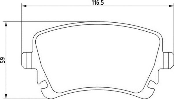 Magneti Marelli 363700201469 - Bremžu uzliku kompl., Disku bremzes adetalas.lv