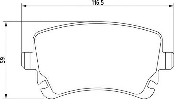 Magneti Marelli 363700201410 - Bremžu uzliku kompl., Disku bremzes adetalas.lv