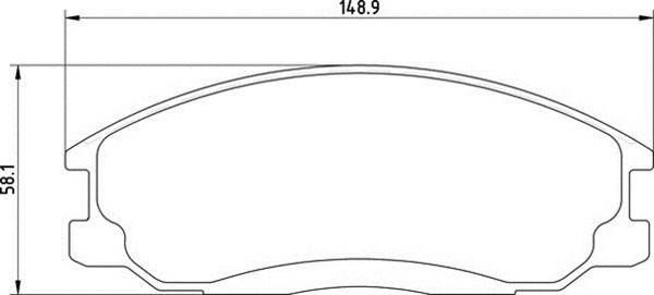 Magneti Marelli 363700201307 - Bremžu uzliku kompl., Disku bremzes adetalas.lv