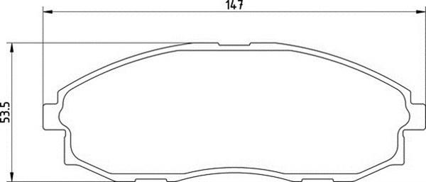 Magneti Marelli 363700201242 - Bremžu uzliku kompl., Disku bremzes adetalas.lv