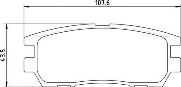 Magneti Marelli 363700203019 - Bremžu uzliku kompl., Disku bremzes adetalas.lv