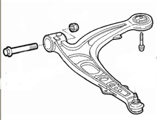 Magneti Marelli 301181303400 - Neatkarīgās balstiekārtas svira, Riteņa piekare adetalas.lv